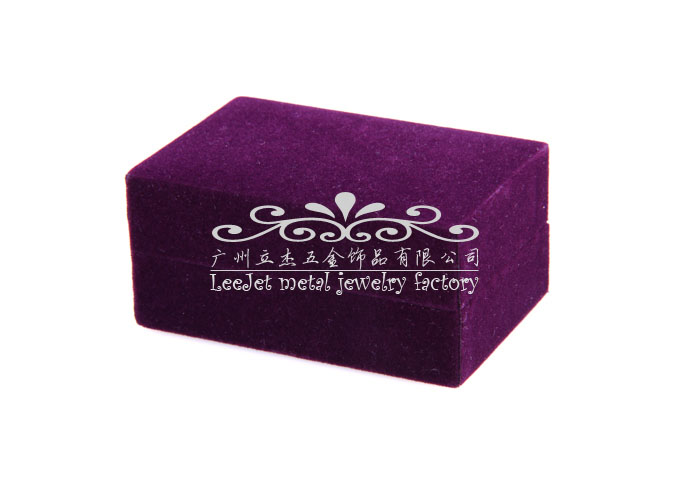 Qualitative Flannelette + Plastic Cufflinks Boxes  Purple Romantic Cufflinks Boxes Cufflinks Boxes Wholesale & Customized  CL210419