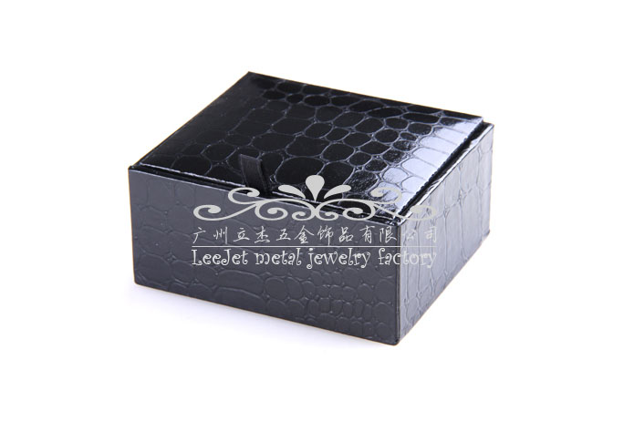 Imitation leather + Plastic Cufflinks Boxes  Black Classic Cufflinks Boxes Cufflinks Boxes Wholesale & Customized  CL210436