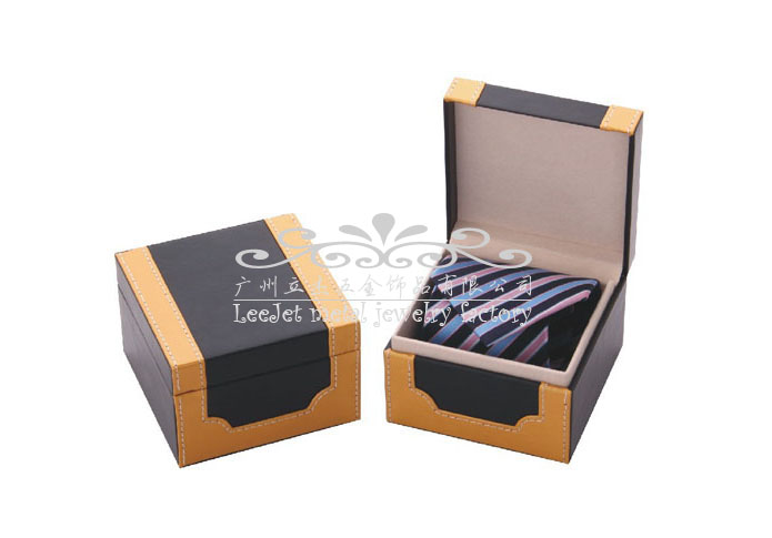 Imitation leather + Plastic Tie Boxes  Multi Color Fashion Tie Boxes Tie Boxes Wholesale & Customized  CL210573