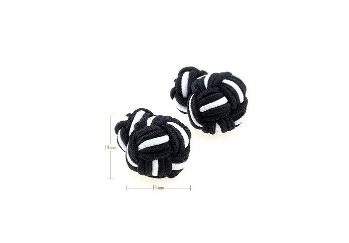  Multi Color Fashion Cufflinks Silk Cufflinks Knot Wholesale & Customized  CL640823