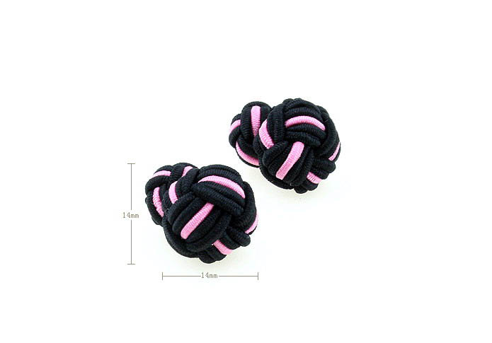  Multi Color Fashion Cufflinks Silk Cufflinks Knot Wholesale & Customized  CL640825