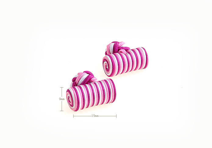  Multi Color Fashion Cufflinks Silk Cufflinks Knot Wholesale & Customized  CL640850