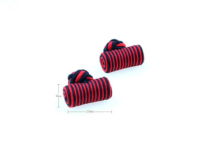  Multi Color Fashion Cufflinks Silk Cufflinks Knot Wholesale & Customized  CL640861