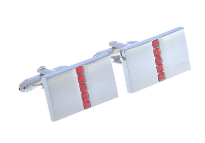  Red Festive Cufflinks Crystal Cufflinks Wholesale & Customized  CL656796