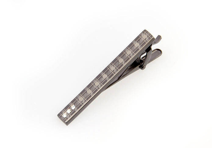 Laser Engraved Tie Clips  Gray Steady Tie Clips Crystal Tie Clips Funny Wholesale & Customized  CL860789