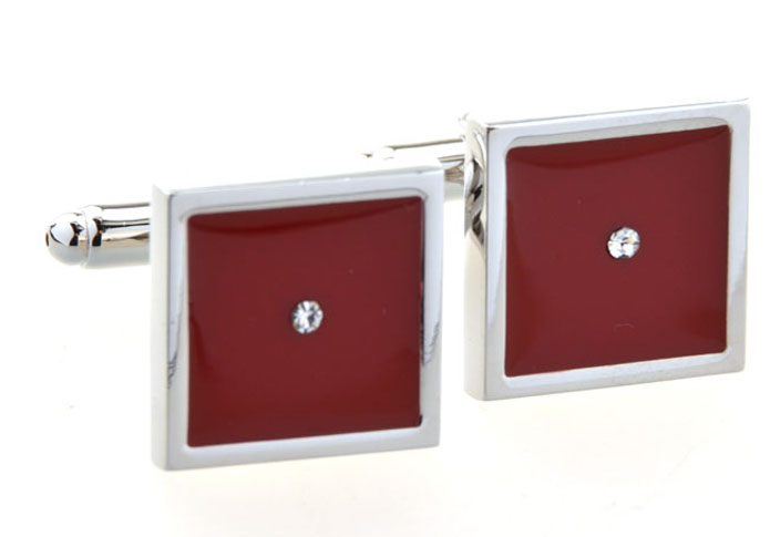  White Purity Cufflinks Printed Cufflinks Wholesale & Customized  CL654498