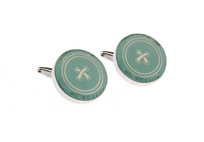 Clothing buttons Cufflinks  Multi Color Fashion Cufflinks Printed Cufflinks Hipster Wear Wholesale & Customized  CL662371