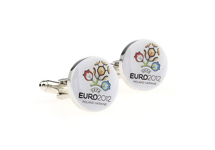 Union of European Football Associations Cufflinks  Multi Color Fashion Cufflinks Printed Cufflinks Flags Wholesale & Customized  CL670921