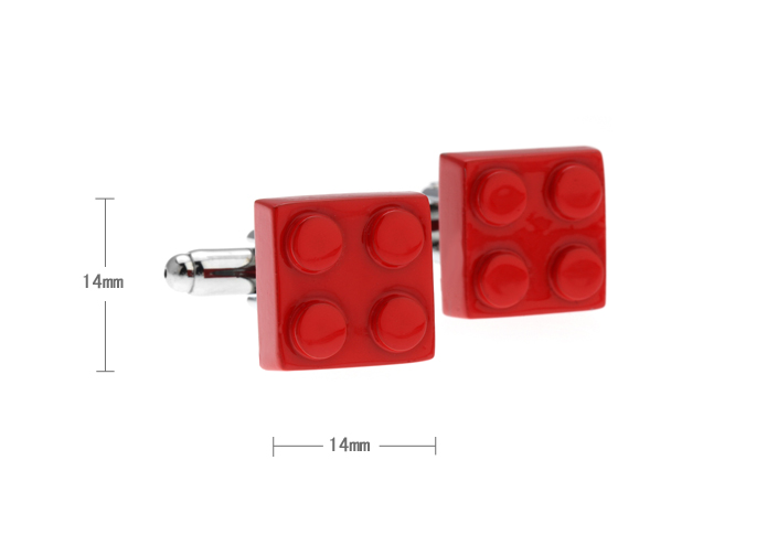  Red Festive Cufflinks Printed Cufflinks Funny Wholesale & Customized  CL671716