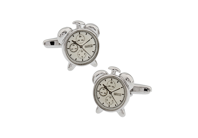  White Purity Cufflinks Printed Cufflinks Tools Wholesale & Customized  CL730719