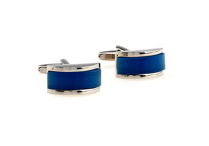  Blue Elegant Cufflinks Gem Cufflinks Wholesale & Customized  CL650759