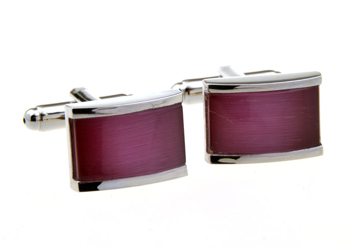  Pink Charm Cufflinks Gem Cufflinks Wholesale & Customized  CL653075
