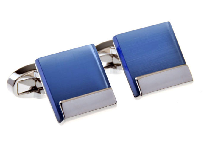  Blue Elegant Cufflinks Gem Cufflinks Wholesale & Customized  CL655658
