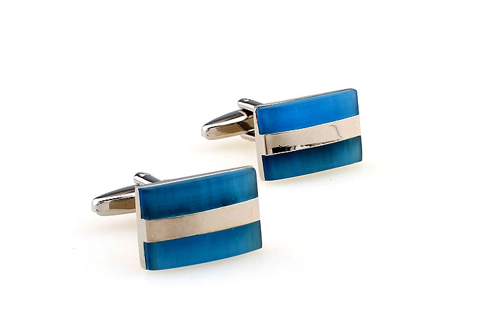  Blue Elegant Cufflinks Gem Cufflinks Wholesale & Customized  CL660080