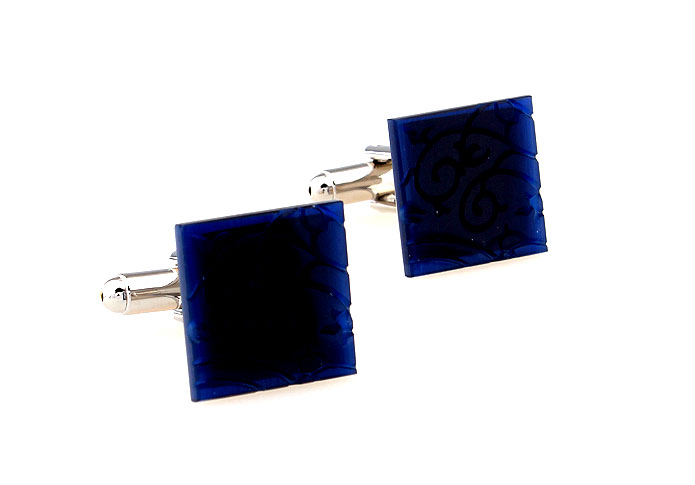  Blue Elegant Cufflinks Gem Cufflinks Wholesale & Customized  CL660231