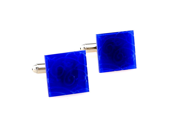  Blue Elegant Cufflinks Gem Cufflinks Wholesale & Customized  CL660232