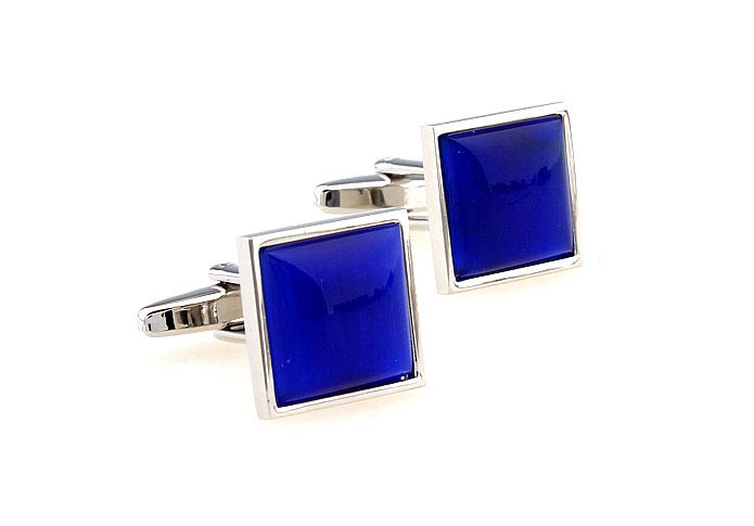  Blue Elegant Cufflinks Gem Cufflinks Wholesale & Customized  CL660249