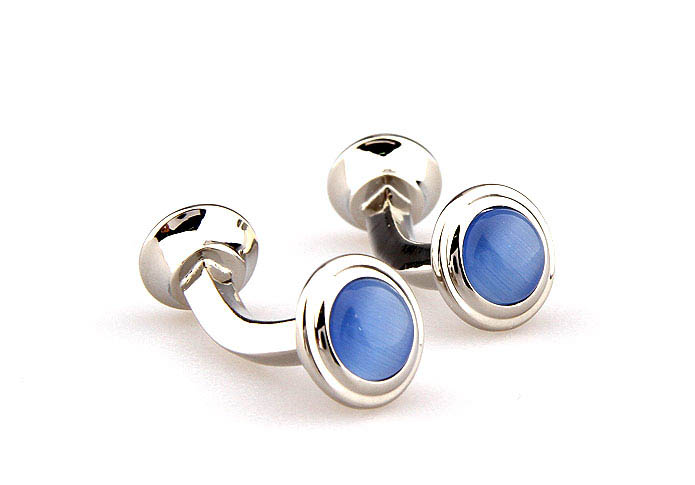  Blue Elegant Cufflinks Gem Cufflinks Wholesale & Customized  CL660343
