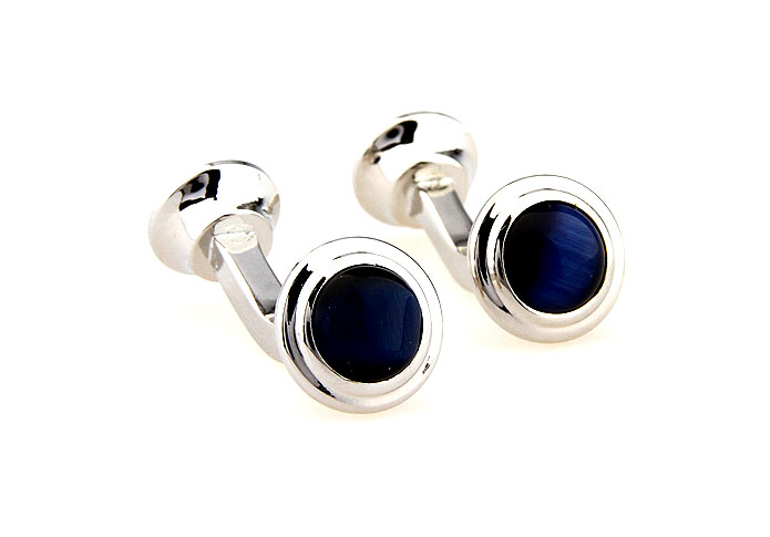  Blue Elegant Cufflinks Gem Cufflinks Wholesale & Customized  CL660345