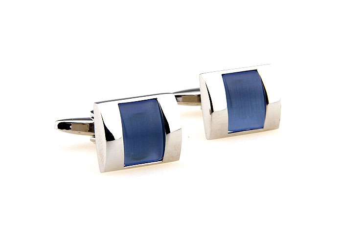  Blue Elegant Cufflinks Gem Cufflinks Wholesale & Customized  CL660366