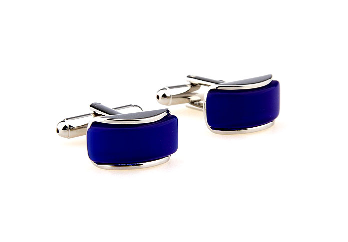  Blue Elegant Cufflinks Gem Cufflinks Wholesale & Customized  CL660384