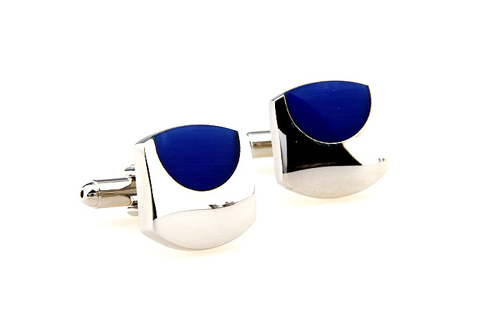  Blue Elegant Cufflinks Gem Cufflinks Wholesale & Customized  CL660441