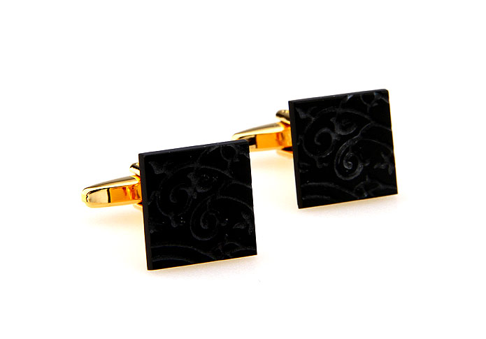Greece pattern Cufflinks  Gold Luxury Cufflinks Gem Cufflinks Wholesale & Customized  CL660546