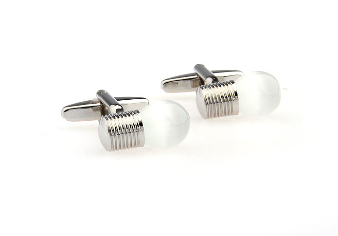 Bulb Cufflinks  White Purity Cufflinks Glass Cufflinks Tools Wholesale & Customized  CL651172
