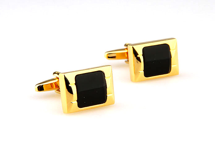  Gold Luxury Cufflinks Glass Cufflinks Wholesale & Customized  CL661920