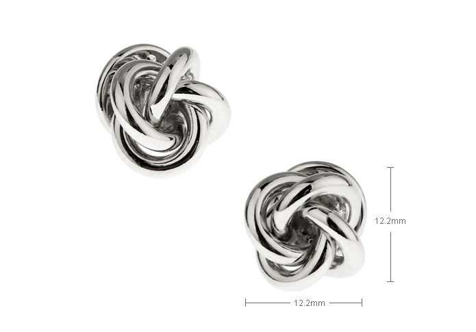 Silver Texture The Brooch The Brooch Knot Wholesale & Customized CL953722