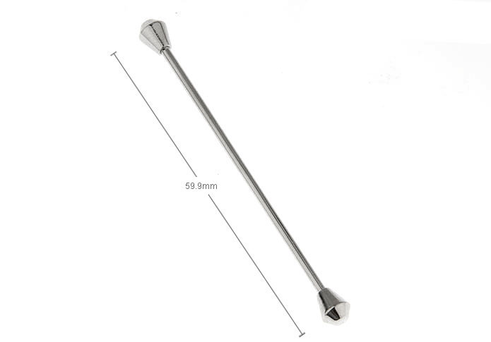  Silver Texture Tie Pin Tie Pin Wholesale & Customized  CL954721