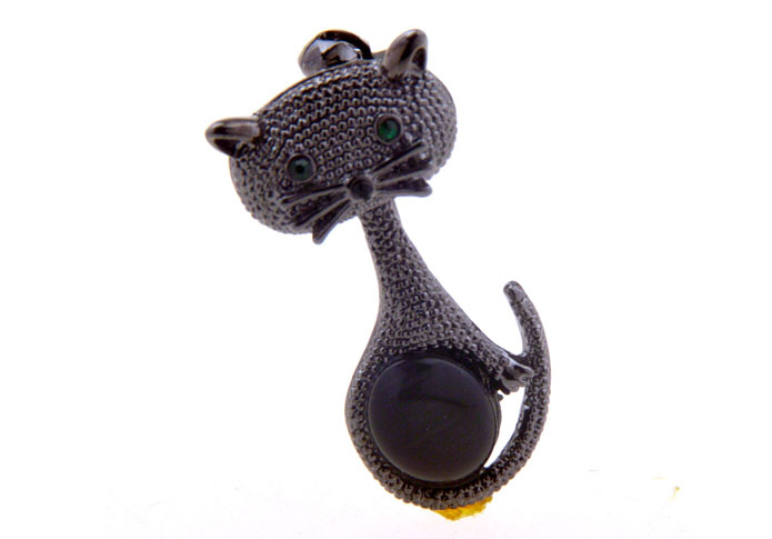 Cat The Brooch  Gun Metal Color The Brooch The Brooch Animal Wholesale & Customized  CL955764
