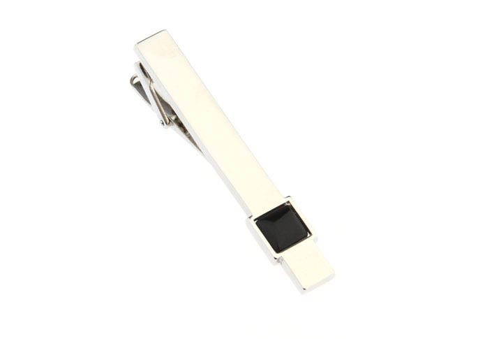  Black Classic Tie Clips Onyx Tie Clips Funny Wholesale & Customized  CL860783