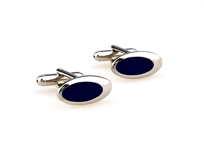  Blue Elegant Cufflinks Paint Cufflinks Wholesale & Customized  CL662581