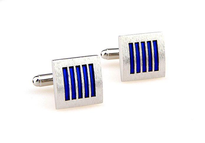  Blue Elegant Cufflinks Paint Cufflinks Wholesale & Customized  CL662617