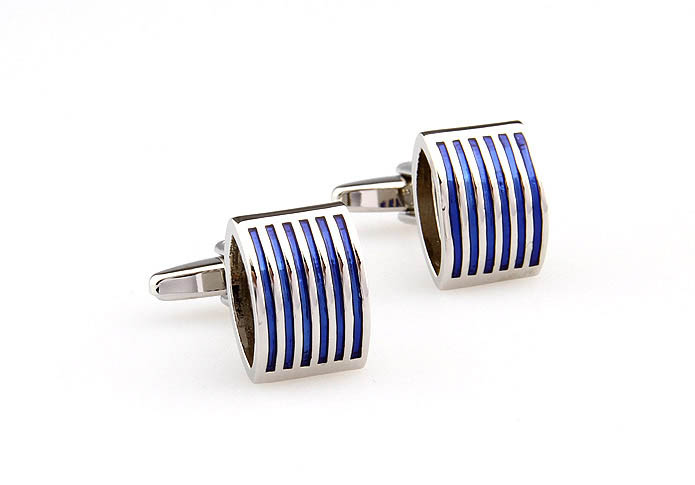  Blue Elegant Cufflinks Paint Cufflinks Wholesale & Customized  CL663007