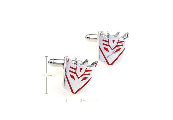 Transformers Cufflinks  Red Festive Cufflinks Paint Cufflinks Flags Wholesale & Customized  CL670977