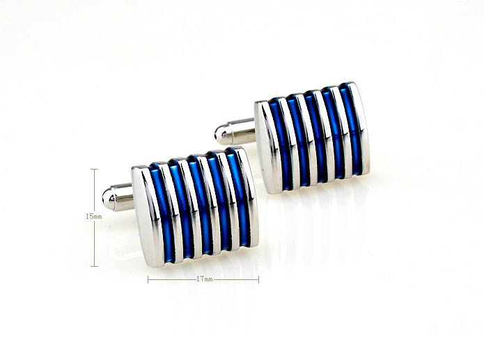  Blue Elegant Cufflinks Paint Cufflinks Wholesale & Customized  CL671106