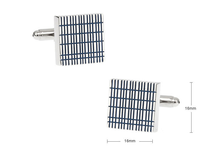  Blue Elegant Cufflinks Paint Cufflinks Wholesale & Customized  CL671782