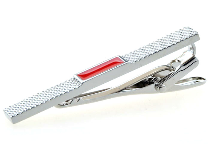  Red Festive Tie Clips Paint Tie Clips Wholesale & Customized  CL850863