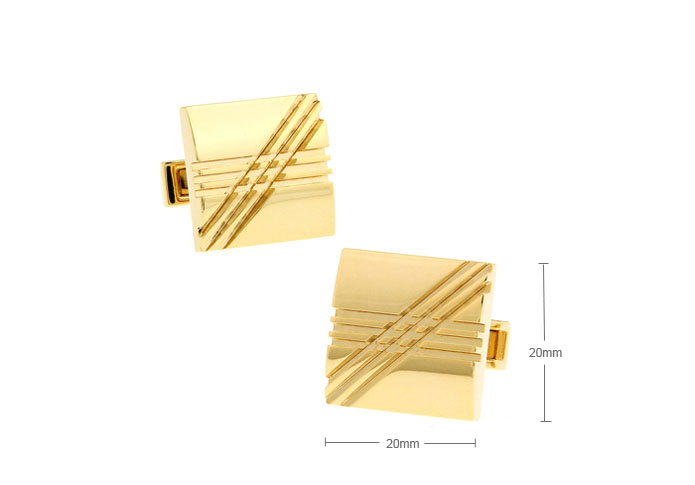  Gold Luxury Cufflinks Metal Cufflinks Funny Wholesale & Customized  CL654558