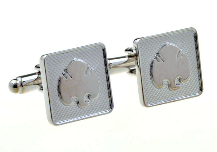  Silver Texture Cufflinks Metal Cufflinks Recreation Wholesale & Customized  CL656096