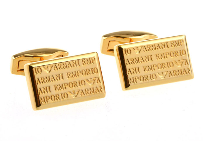  Gold Luxury Cufflinks Metal Cufflinks Symbol Wholesale & Customized  CL656286