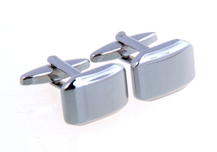  Silver Texture Cufflinks Metal Cufflinks Wholesale & Customized  CL657089
