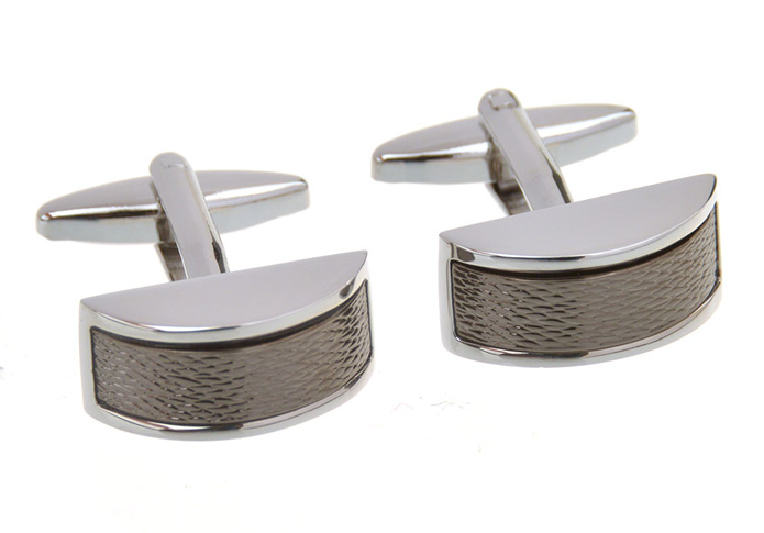  Gun Metal Color Cufflinks Metal Cufflinks Wholesale & Customized  CL657111
