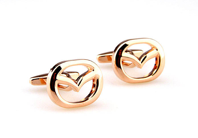 Mazda Cars marked Cufflinks  Bronzed Classic Cufflinks Metal Cufflinks Automotive Wholesale & Customized  CL667051