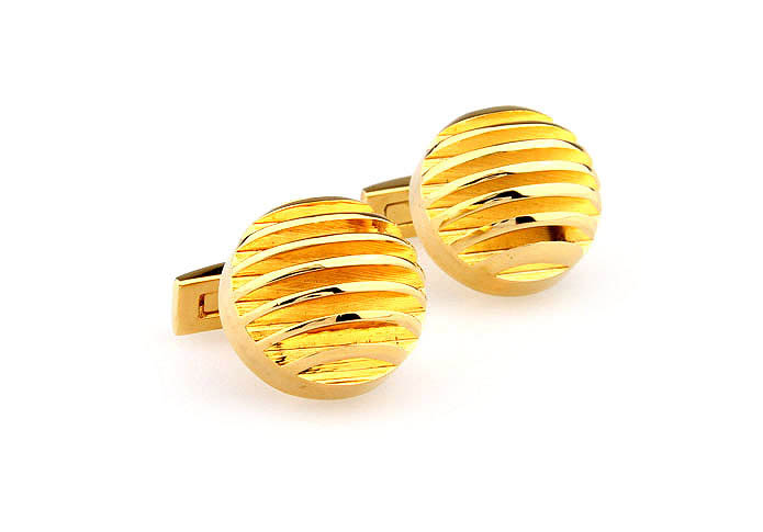  Gold Luxury Cufflinks Metal Cufflinks Wholesale & Customized  CL667730