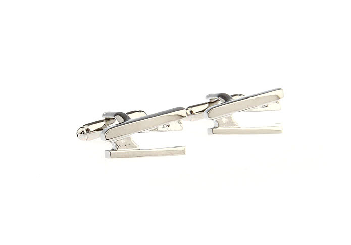 Stapler Cufflinks  Silver Texture Cufflinks Metal Cufflinks Tools Wholesale & Customized  CL671645