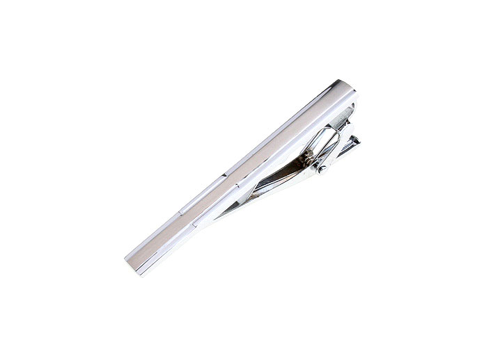  Silver Texture Tie Clips Metal Tie Clips Wholesale & Customized  CL840728