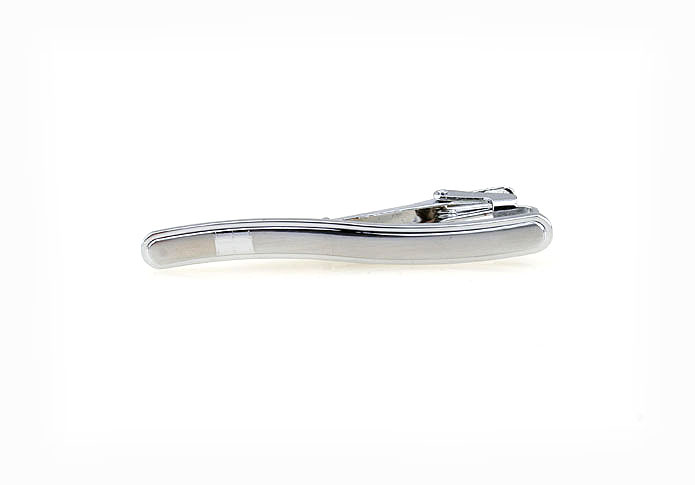  Silver Texture Tie Clips Metal Tie Clips Wholesale & Customized  CL840736